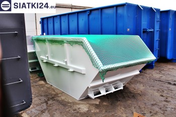 Siatki Zgorzelec - Siatka przykrywająca na kontener - zabezpieczenie przewożonych ładunków dla terenów Zgorzeleca